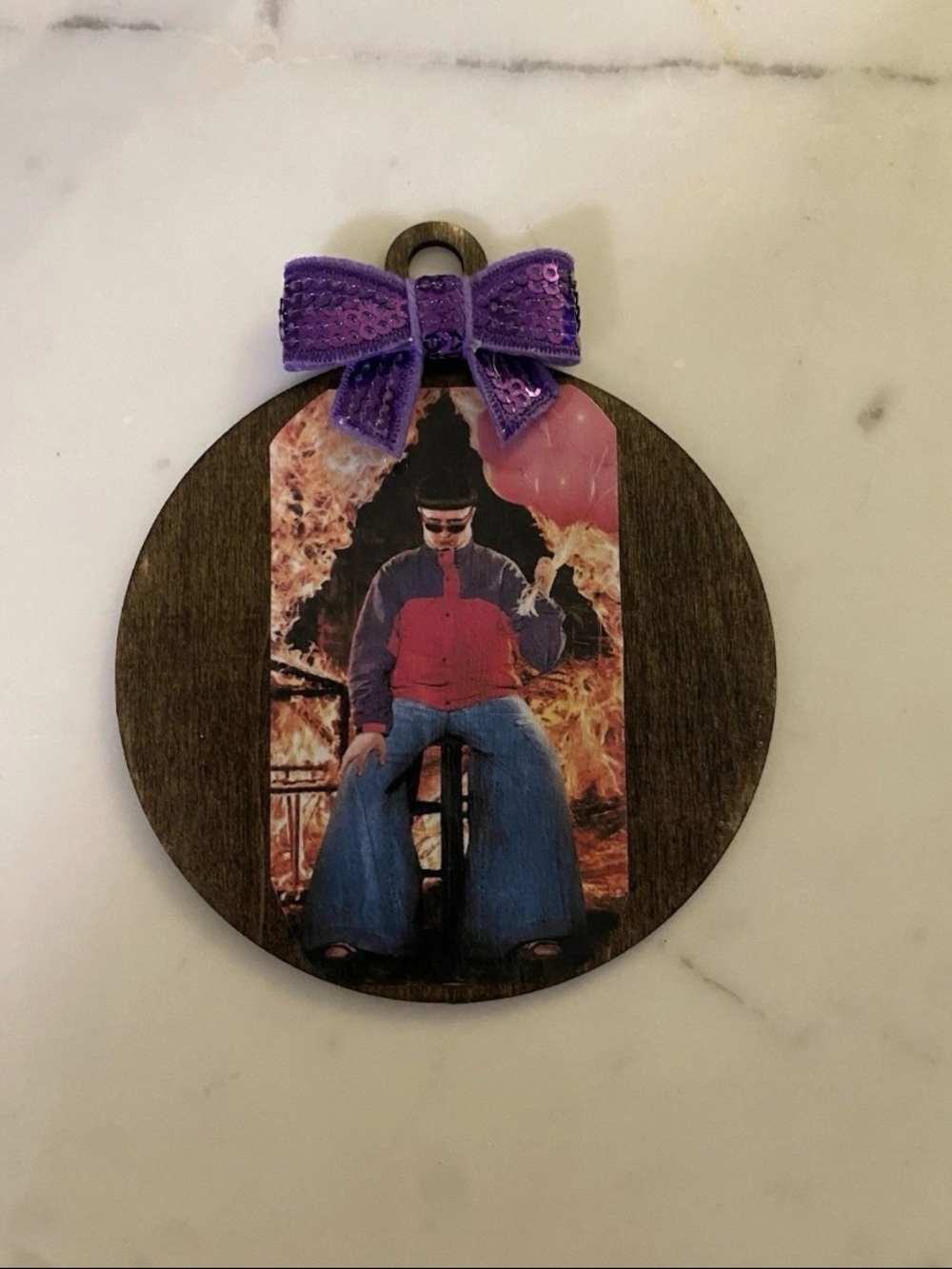 Oliver Tree Wooden ornament